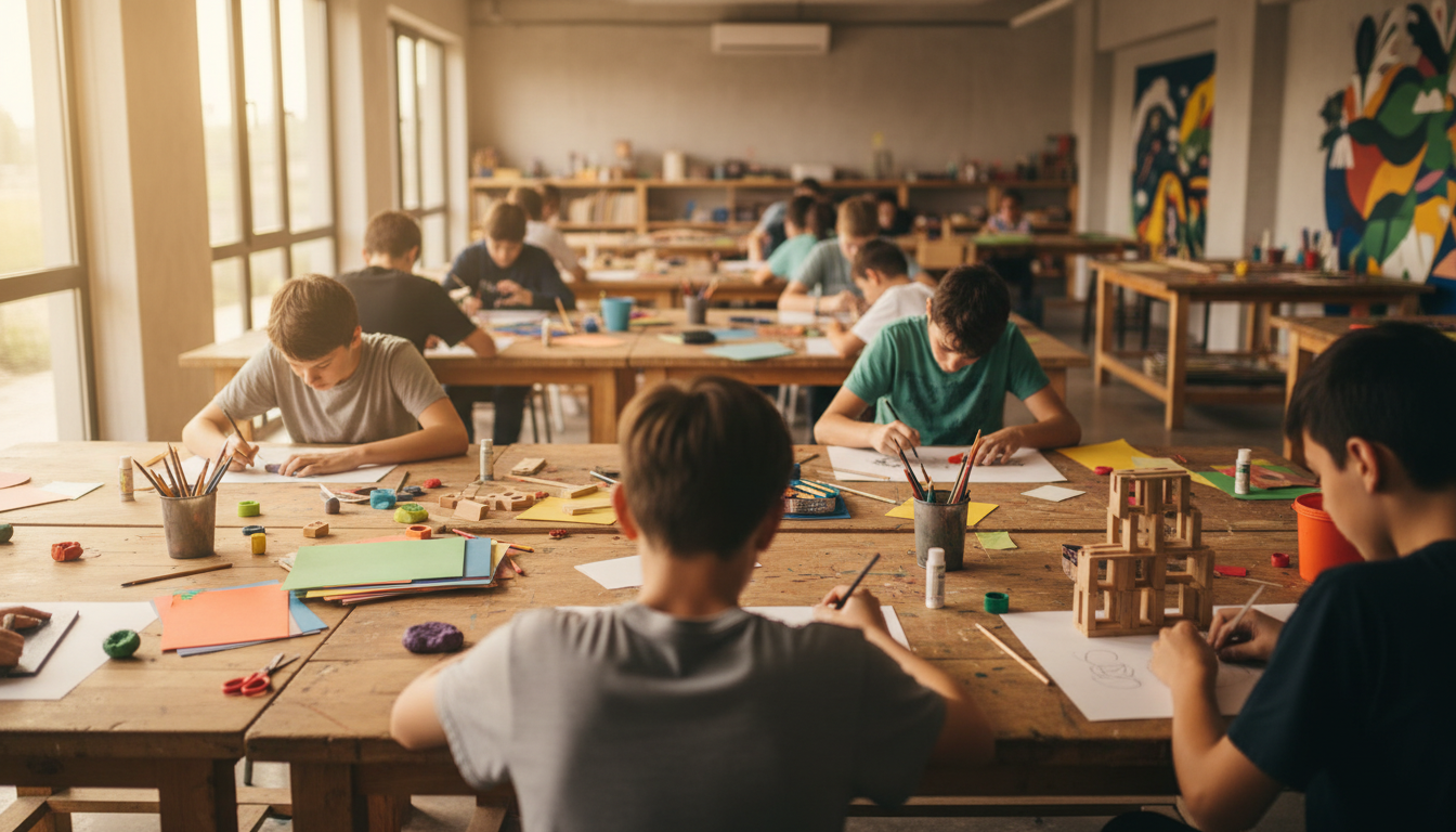 Beispielbild: Workshop im Vorbereitungsprogramm