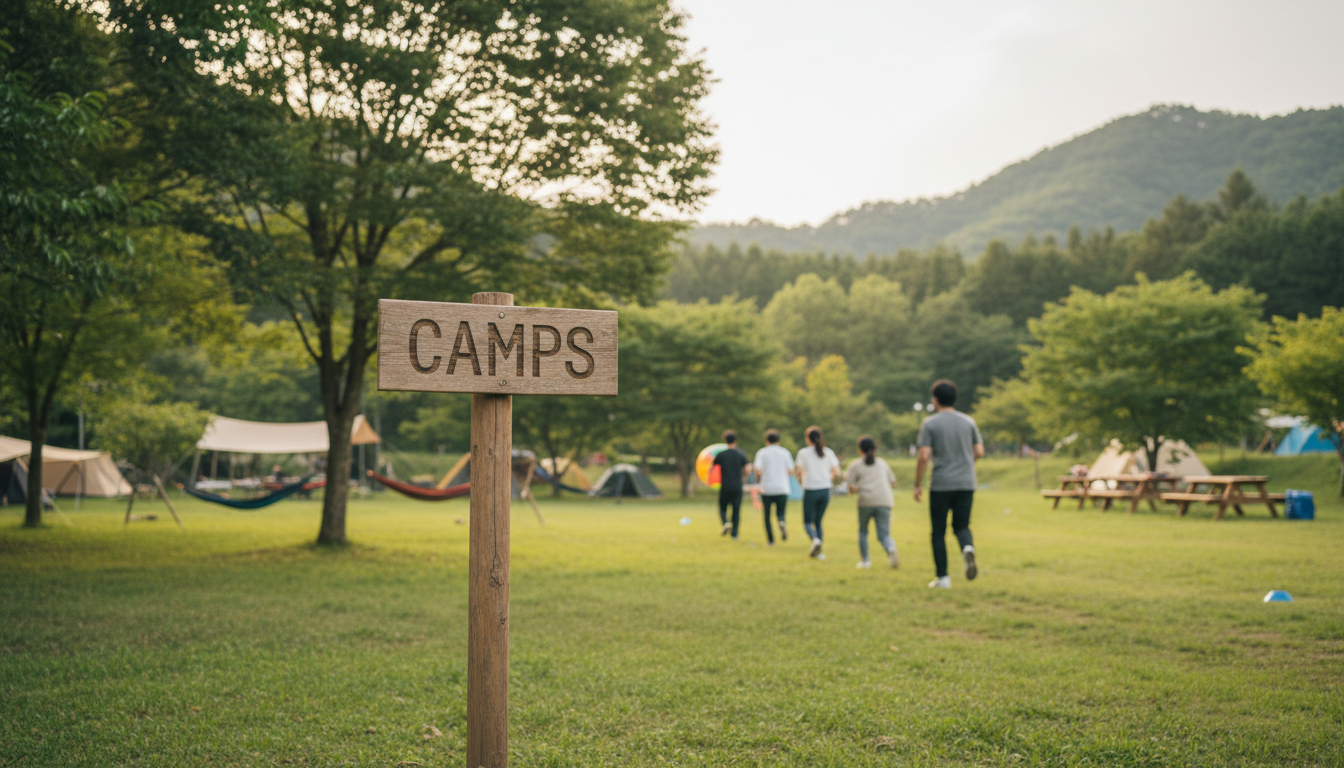 Beispielbild: Camp im Vorbereitungsprogramm