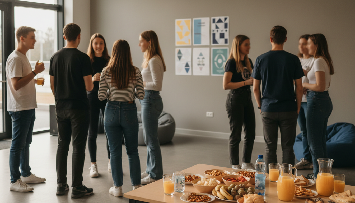 Beispielbild: Community-Event im Vorbereitungsprogramm